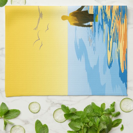 Liefde Theedoek (Gevouwen)