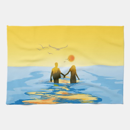 Liefde Theedoek (Horizontaal)