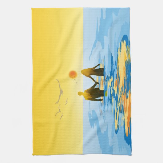 Liefde Theedoek (Verticaal)