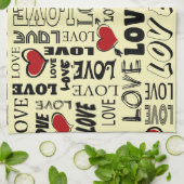 Liefde Theedoek (Gevouwen)