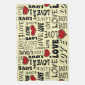 Liefde Theedoek (Verticaal)