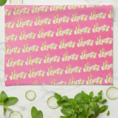 Liefde Theedoek (Gevouwen)