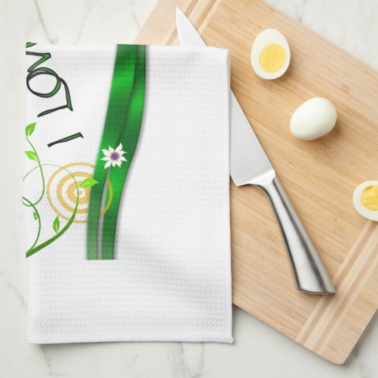 Liefde Theedoek (Quarter Fold)