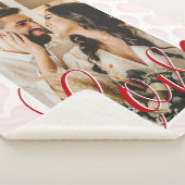 Liefde thema Valentijnsdag Foto Sherpa Blanket Deken (3/4)