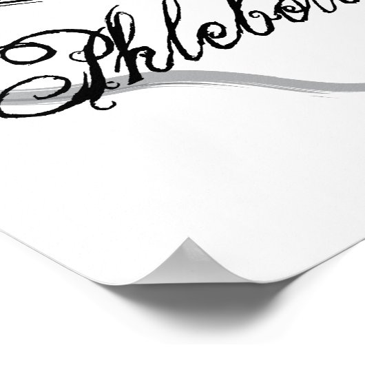 Liefde Thy Phlebotomist Poster (Hoek)