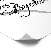 Liefde Thy Psycholoog Poster (Hoek)