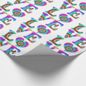 Liefde Tie Dye Inpakpapier (Hoek)