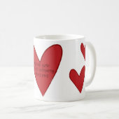 Liefde tijden oneindigheid plus één koffiemok (Voorkant rechts)