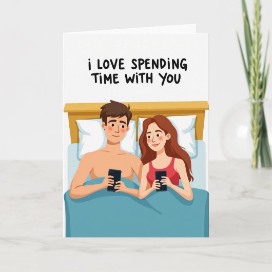 Liefde Tijdens Onze Samen Telefoonkaart Kaart (Voorkant)