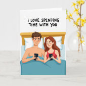 Liefde Tijdens Onze Samen Telefoonkaart Kaart (Gele Bloem)