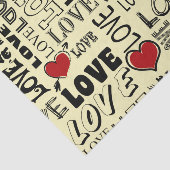 Liefde Tissuepapier (Detail)