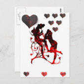 "Liefde tonijn"* Briefkaart (Voorkant / Achterkant)