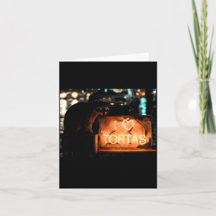 Liefde tortas wasbeer mexicaans eten kaart