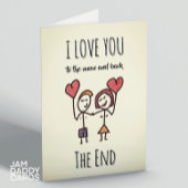 Liefde tot de maan en terug kaart