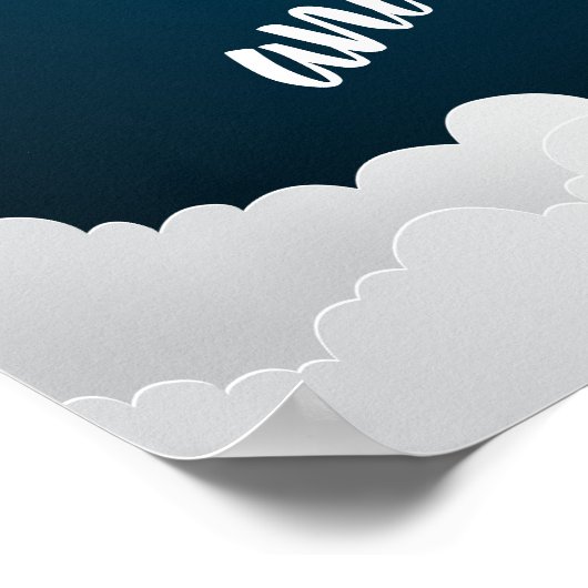 Liefde tot de maan en terug poster (Hoek)