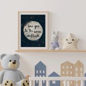 Liefde tot de Maan en terug Poster