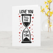 Liefde tot het einde der tijden kaart (Gele Bloem)
