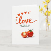 Liefde tot in je Tenen Kaart (Gele Bloem)