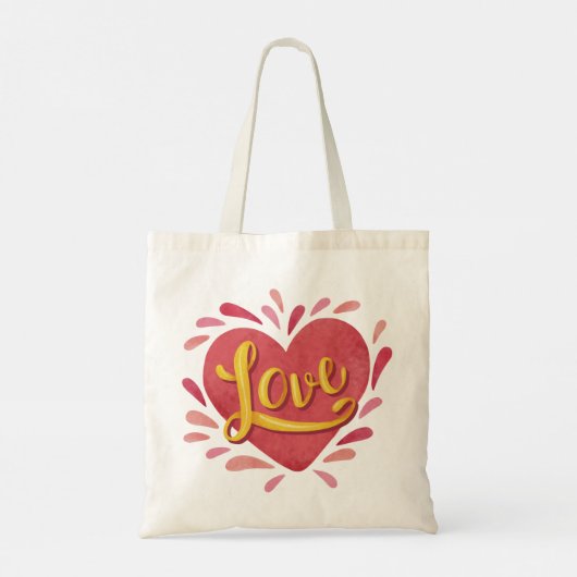 Liefde Tote Bag (Achterkant)