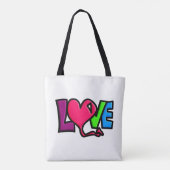 Liefde Tote Bag (Achterkant)