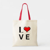 Liefde Tote Bag (Achterkant)
