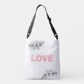 Liefde Tote Crossbody Tas (Achterkant)