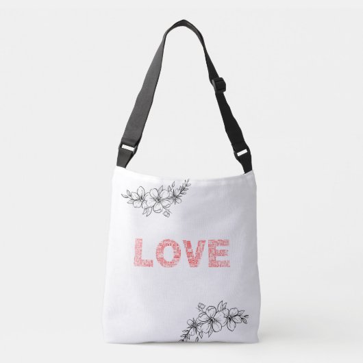 Liefde Tote Crossbody Tas (Voorkant)
