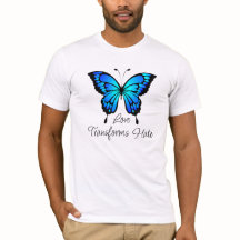 Liefde transformeert haat unisex T-shirt