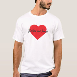 Liefde Trinidad en Tobago T-shirt