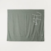 LIEFDE | Trouwachtergrond Wandkleed (Voorkant (horizontaal))