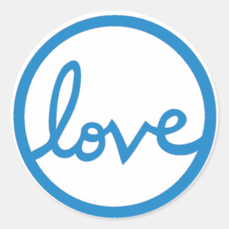 Liefde trouwenvelopzegels en stickers