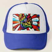 Liefde Trucker Pet (Voorkant)