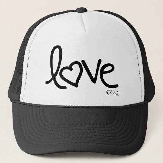 liefde trucker pet (Voorkant)