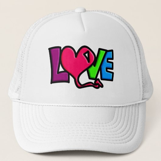 LIEFDE TRUCKER PET (Voorkant)
