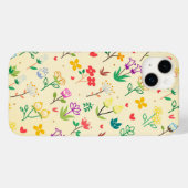 Liefde Tuin Lente Bloemen & Harten Case-Mate iPhone Case (Achterkant (horizontaal))