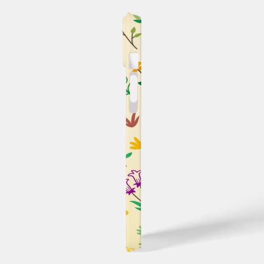 Liefde Tuin Lente Bloemen & Harten Case-Mate iPhone Case (Achterkant / Links)