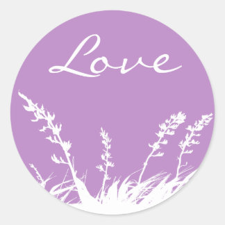 Liefde Tuin Silhouet Envelop Sticker Seal