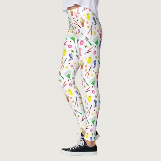Liefde Tuinieren Fun Tuin Gereedschap en Apparatuu Leggings (Links)