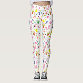 Liefde Tuinieren Fun Tuin Gereedschap en Apparatuu Leggings
