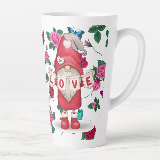 Liefde Tuinkabouter Latte Mok (Rechts)