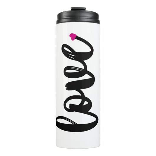 LIEFDE Tumbler, Valentijnsdag cadeau voor haar, Thermosbeker (Voorkant)