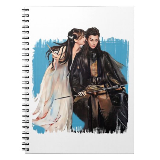 Liefde tussen familie en duivel notitieboek (Voorkant)