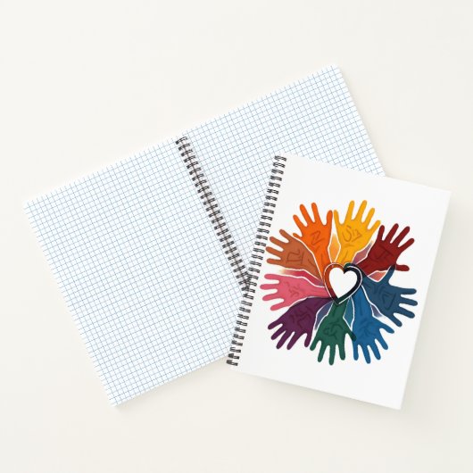 Liefde tussen mensen notitieboek (Binnen)