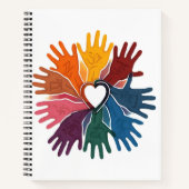 Liefde tussen mensen notitieboek (Voorkant)
