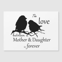 Liefde tussen moeder dochter Bird Quote