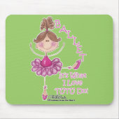 Liefde "TUTU" doet het! Muismat (Voorkant)