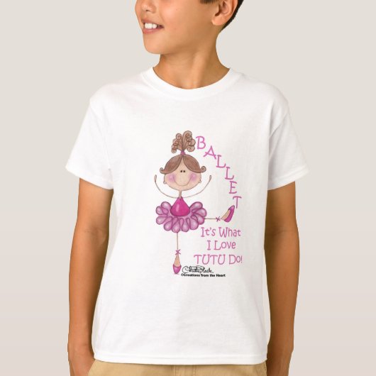 Liefde "TUTU" doet het! T-shirt (Voorkant)