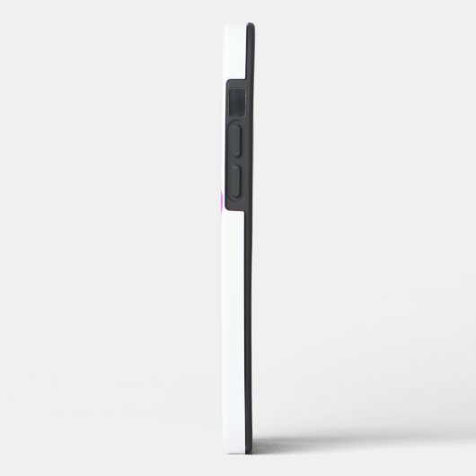 Liefde - Twee roze harten op wit Case-Mate iPhone Case (Achterkant / Links)