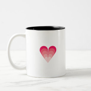 Liefde Tweekleurige Koffiemok