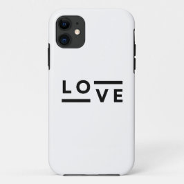 Liefde Typografie Case-Mate iPhone Case